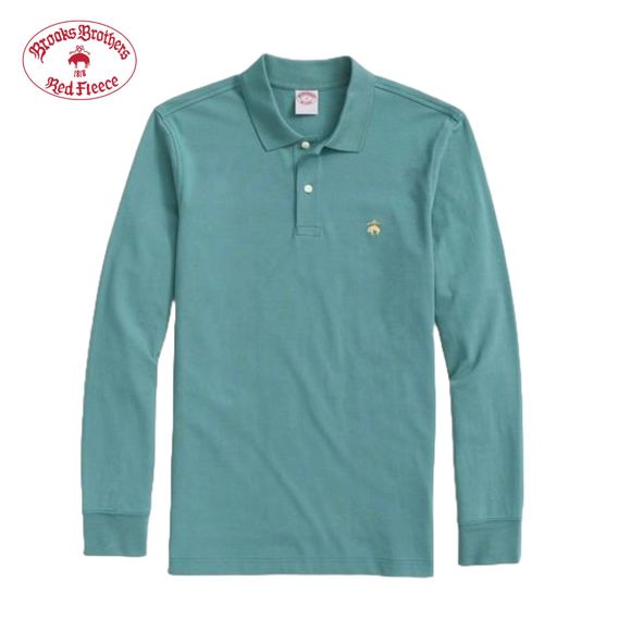 Brooks Brothers Other - Men's Brooks Brothers Supima Long-Sleeve Polo Shirt | Color: Green | Size: L